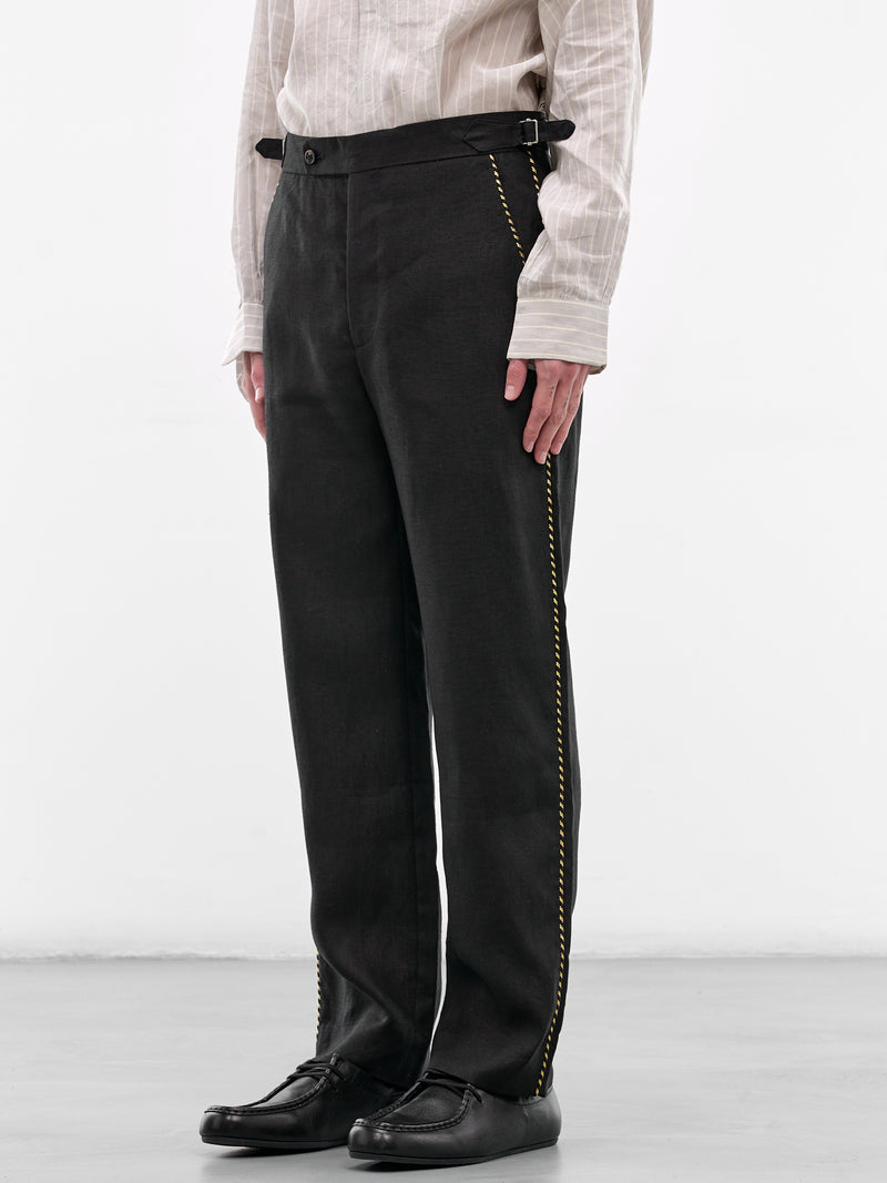 BODE Linen Trousers | H.Lorenzo - side