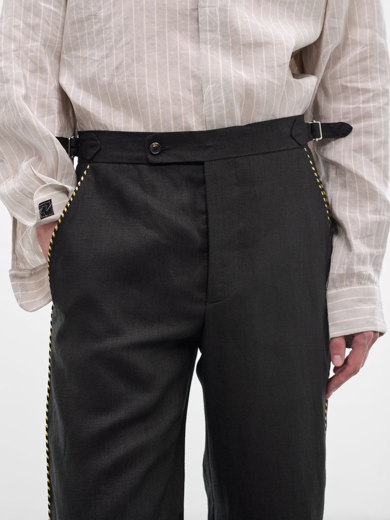 BODE Linen Trousers | H.Lorenzo - detail 1