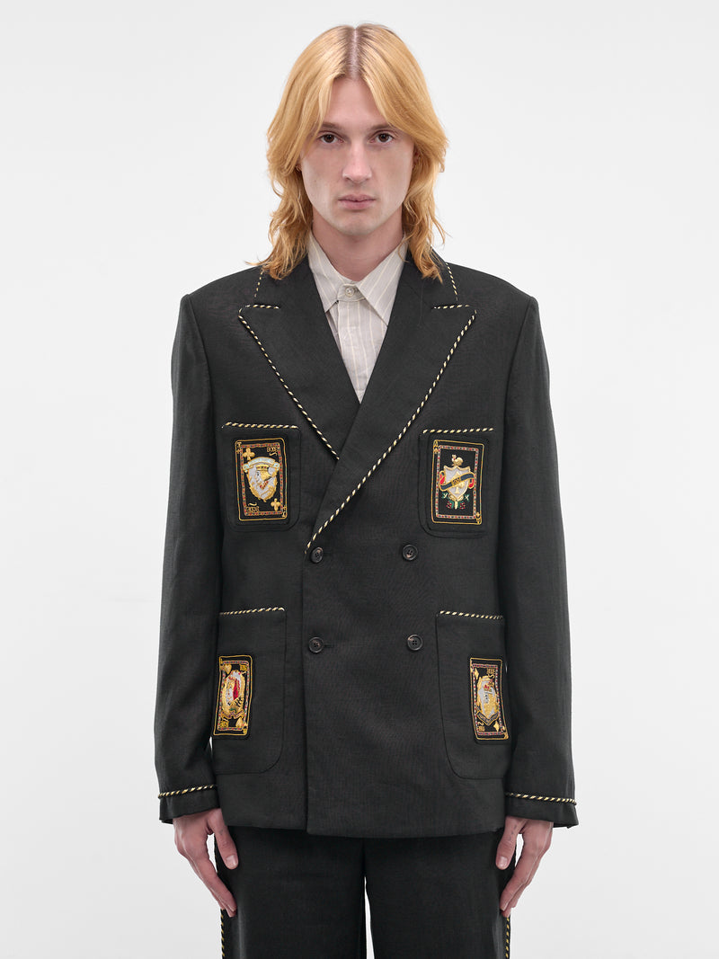 BODE Linen Blazer | H.Lorenzo - front