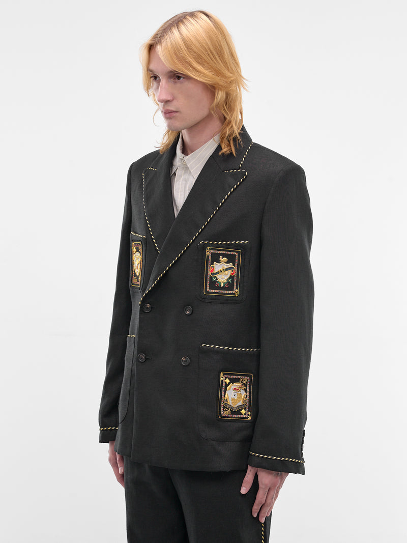 BODE Linen Blazer | H.Lorenzo - side