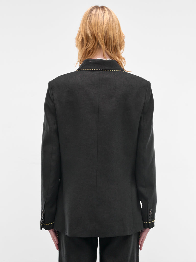 BODE Linen Blazer | H.Lorenzo - back