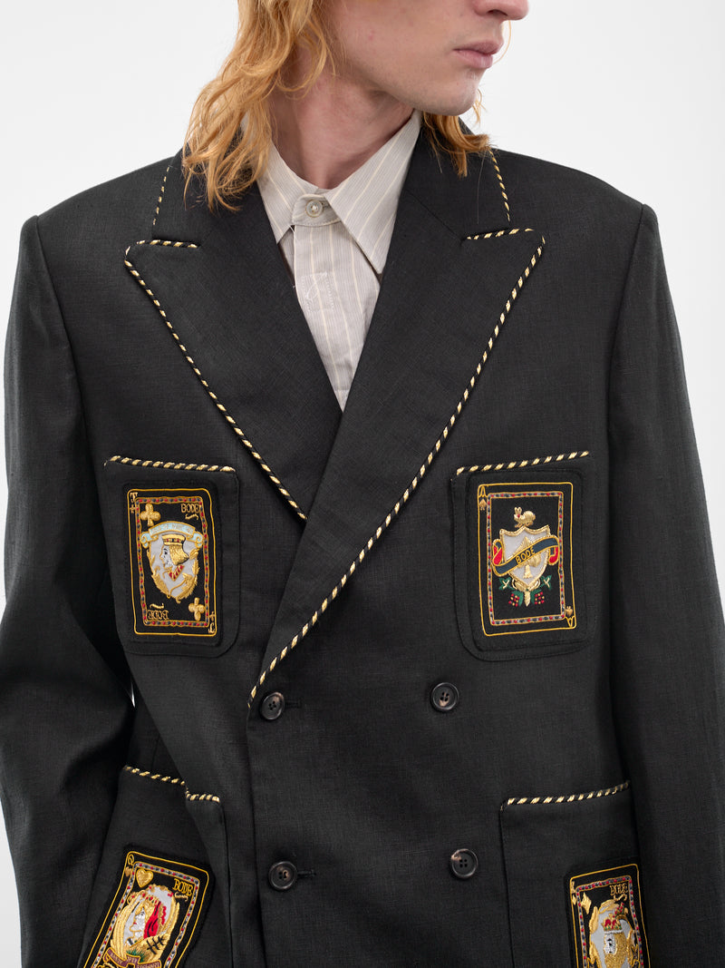 BODE Linen Blazer | H.Lorenzo - detail 2