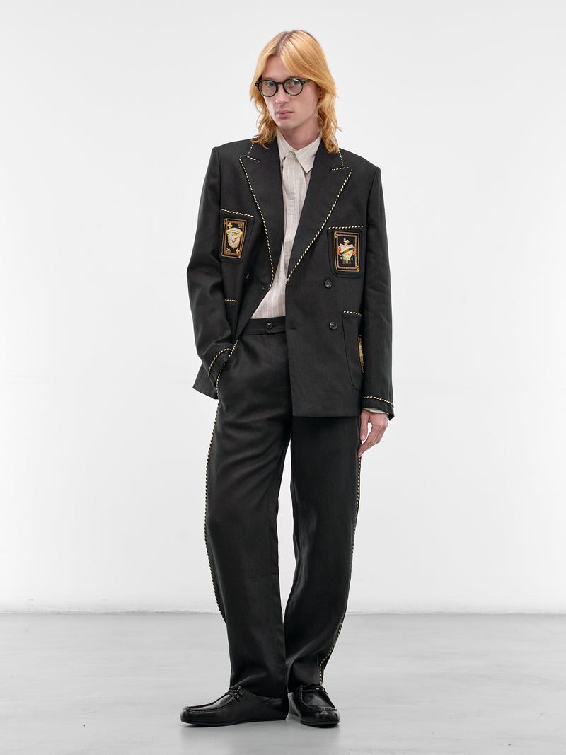 BODE Linen Blazer | H.Lorenzo - styled