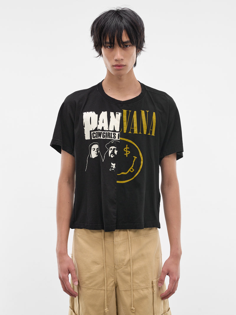 PROTOCOL INDEX Black Tee | H.Lorenzo - front
