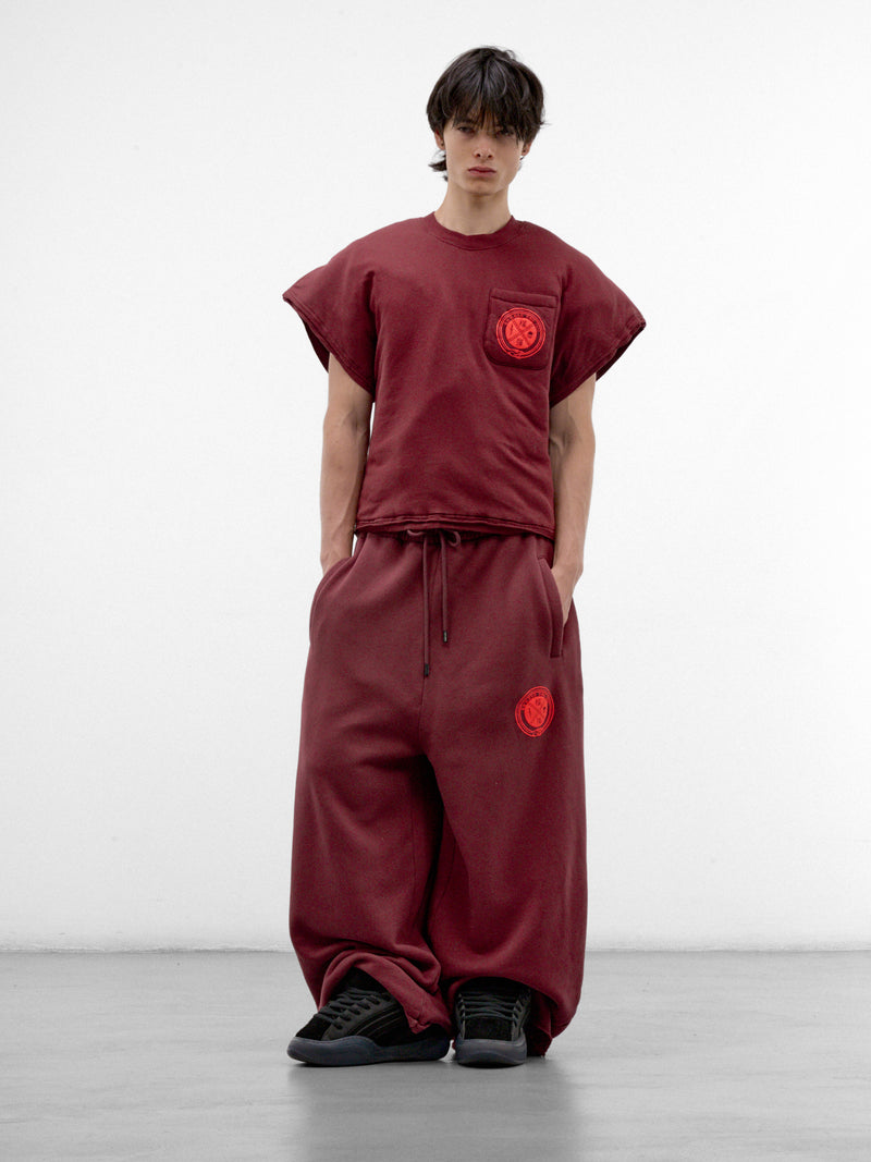 Blood Cotton Sleeveless Tee (MT117J-HJ-507-DRIED-BLOOD)