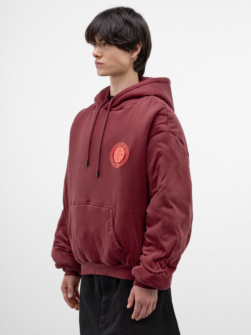 Blood Cotton Oversized Hoodie (MT124J-HJ-507-DRIED-BLOOD)