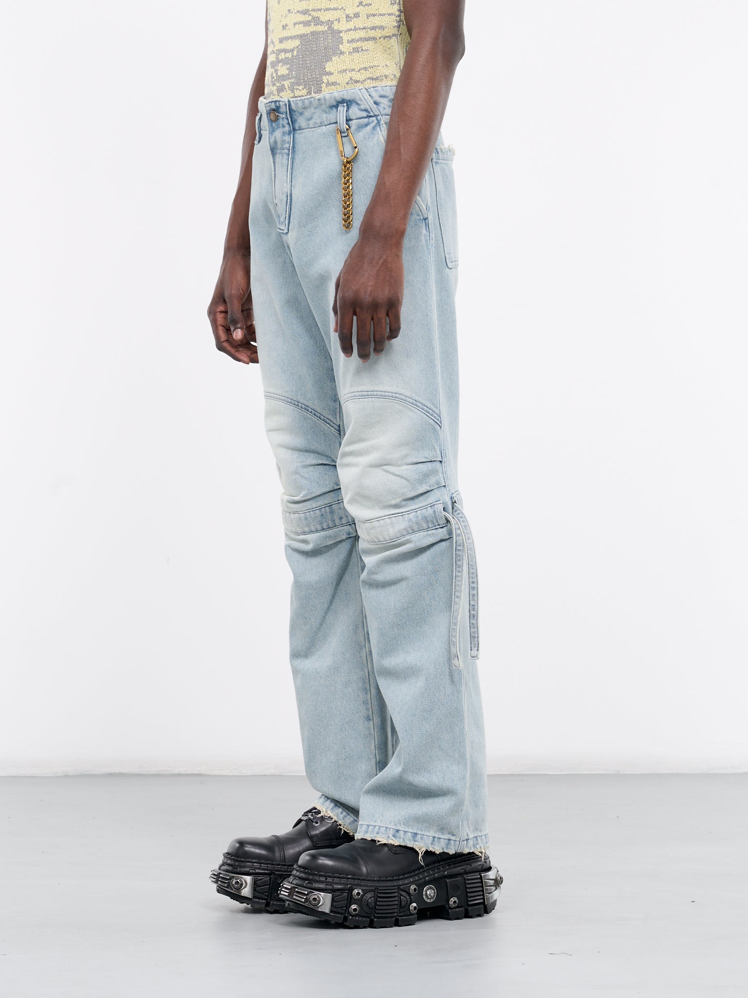 Padded Knee Jeans (MTR27-HARPER-LIL-LIGHT)