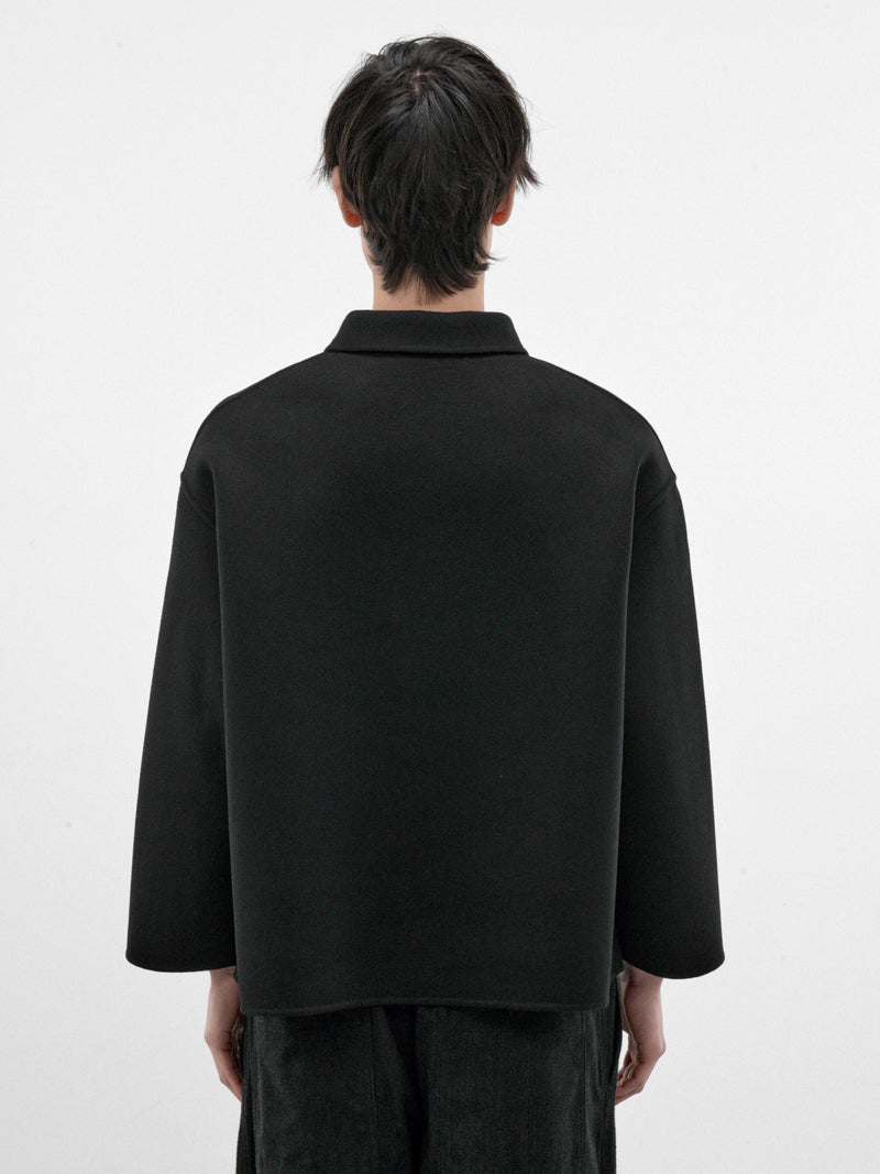 Cashmere n°427 Maker Chore Jacket (N-427-MAKER-RAVEN)