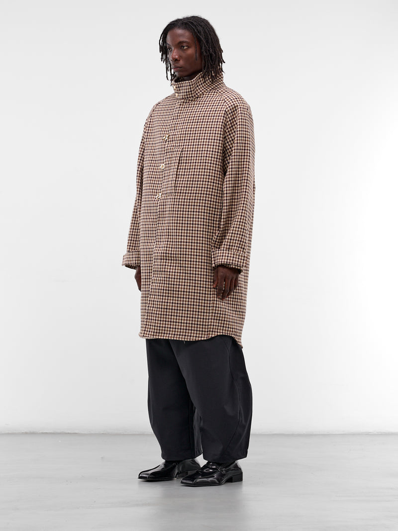 Aspen Brown Plaid Field Coat (N3-AW25-N3-JK-05-MP-MINGLE-PLA)