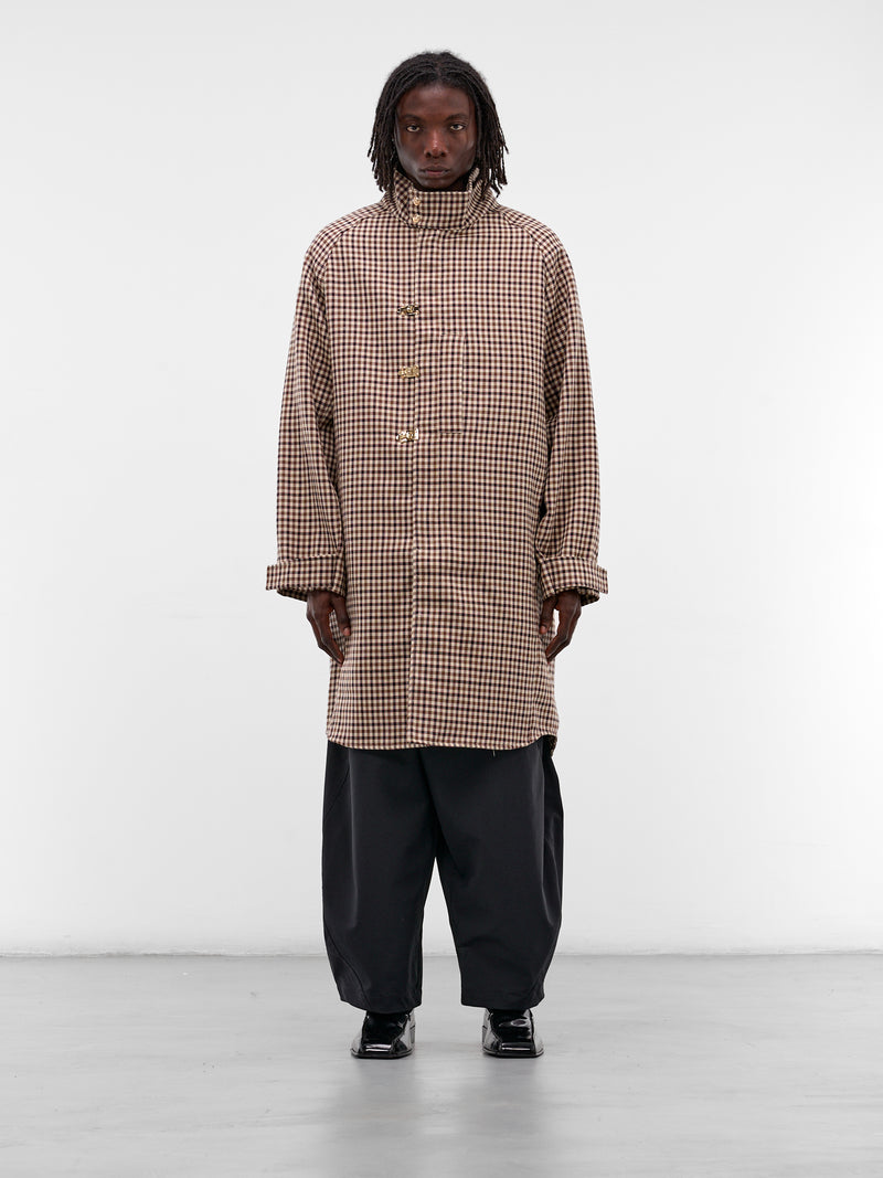 Aspen Brown Plaid Field Coat (N3-AW25-N3-JK-05-MP-MINGLE-PLA)