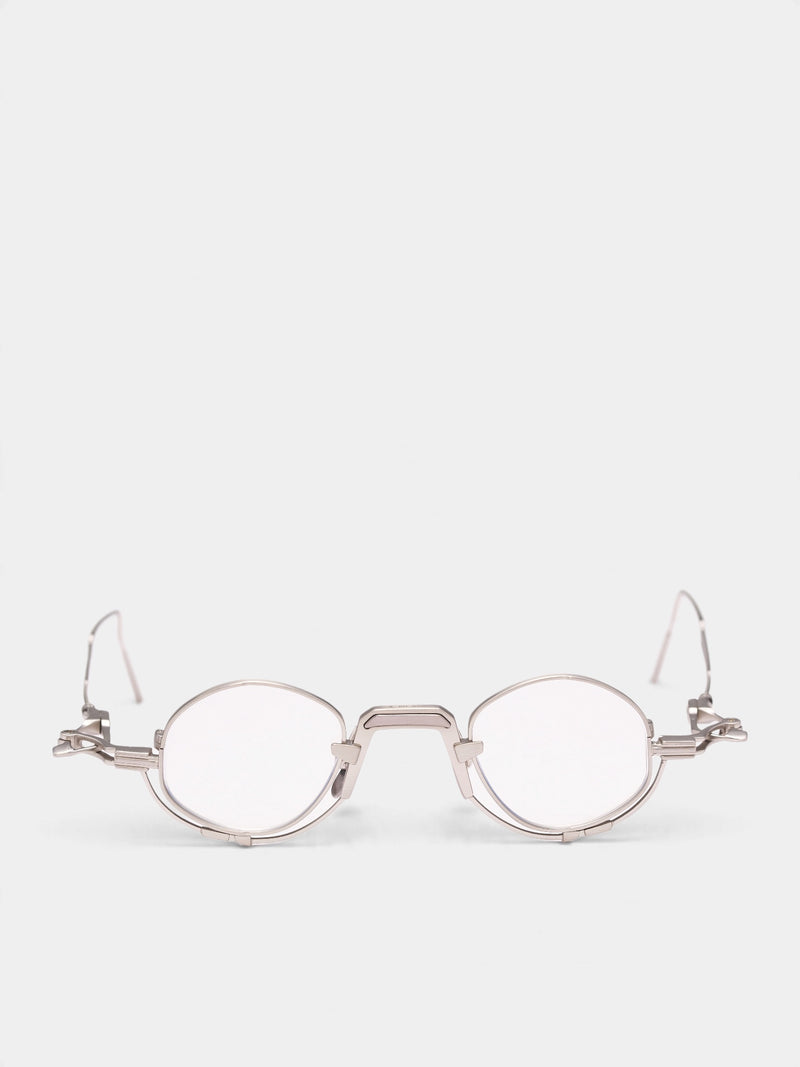 Silver Nivara Round Sunglasses (NIVARA-ZENITH-SILVER)