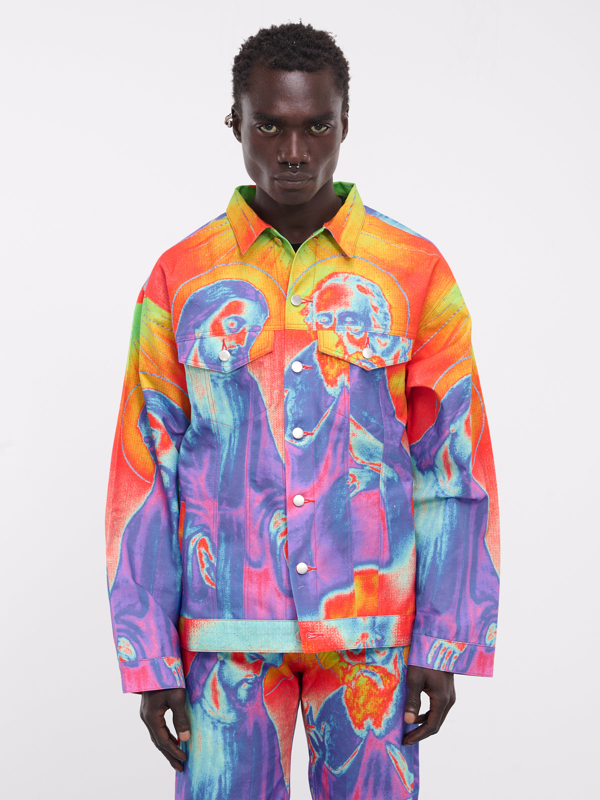 Angel Denim Jacket (NL-OU-4223-THERMOGRAPHY)