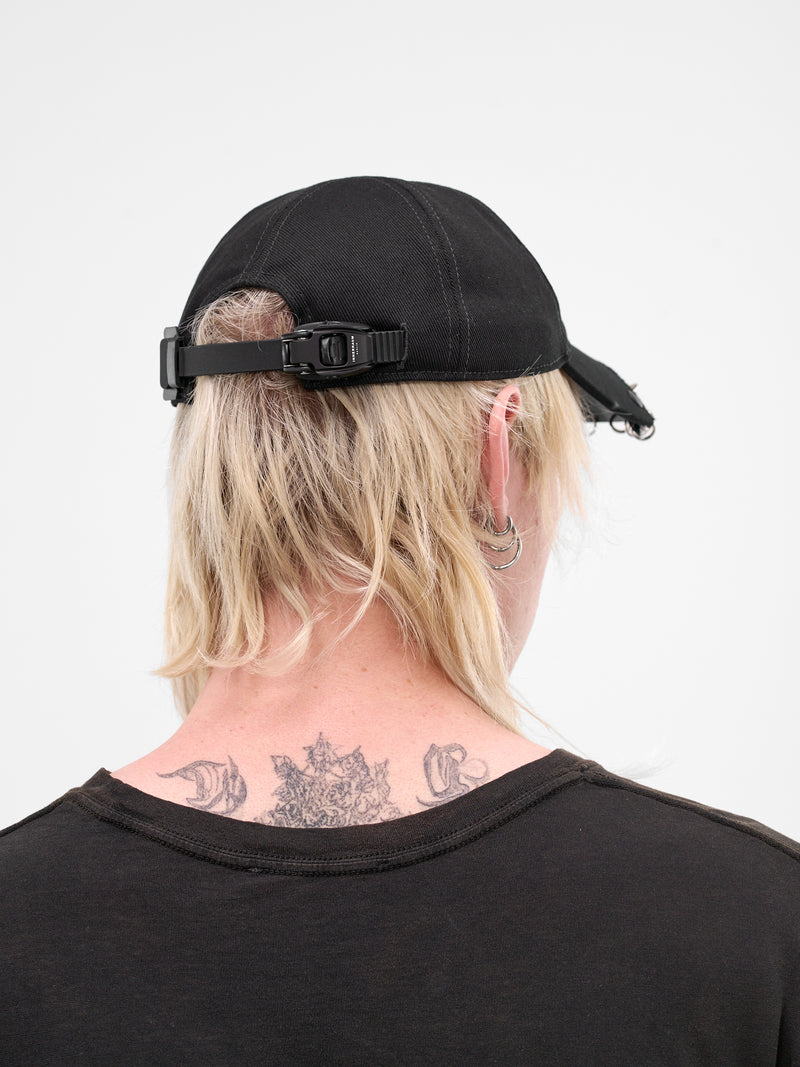 Object C52 Silver Studded Hat (OBJECT-C52-BLACK-SILVER-STUD)