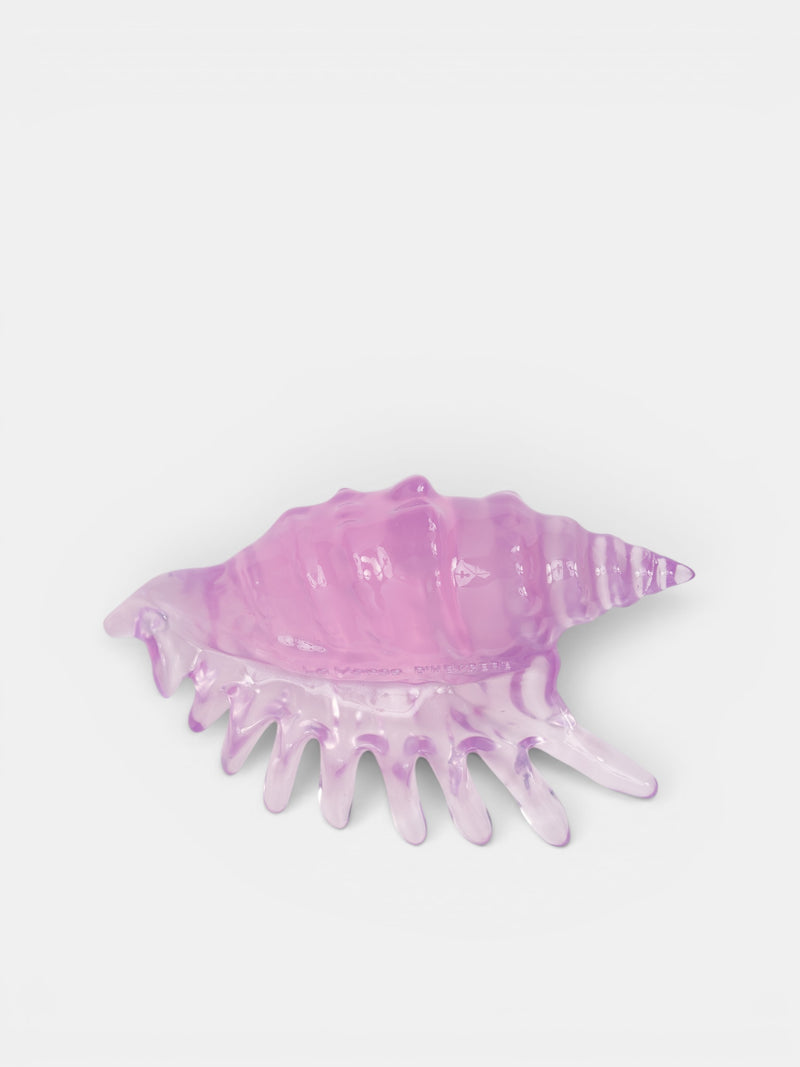Pink Shell Hair Comb (OT01-PINK)