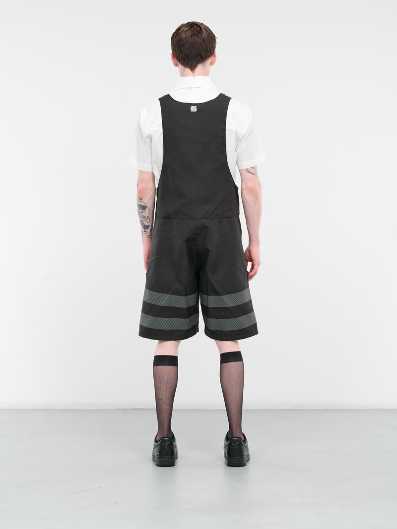 Bib & Braces Hi-Vis Cordura (OW01-BLACK)