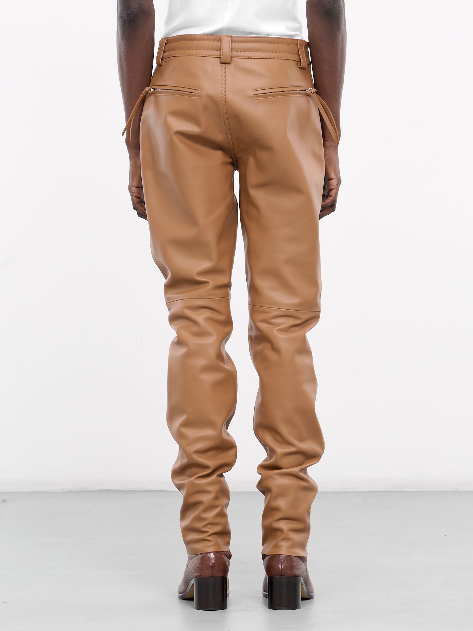 Leather Pants (P021-L005-COGNAC)