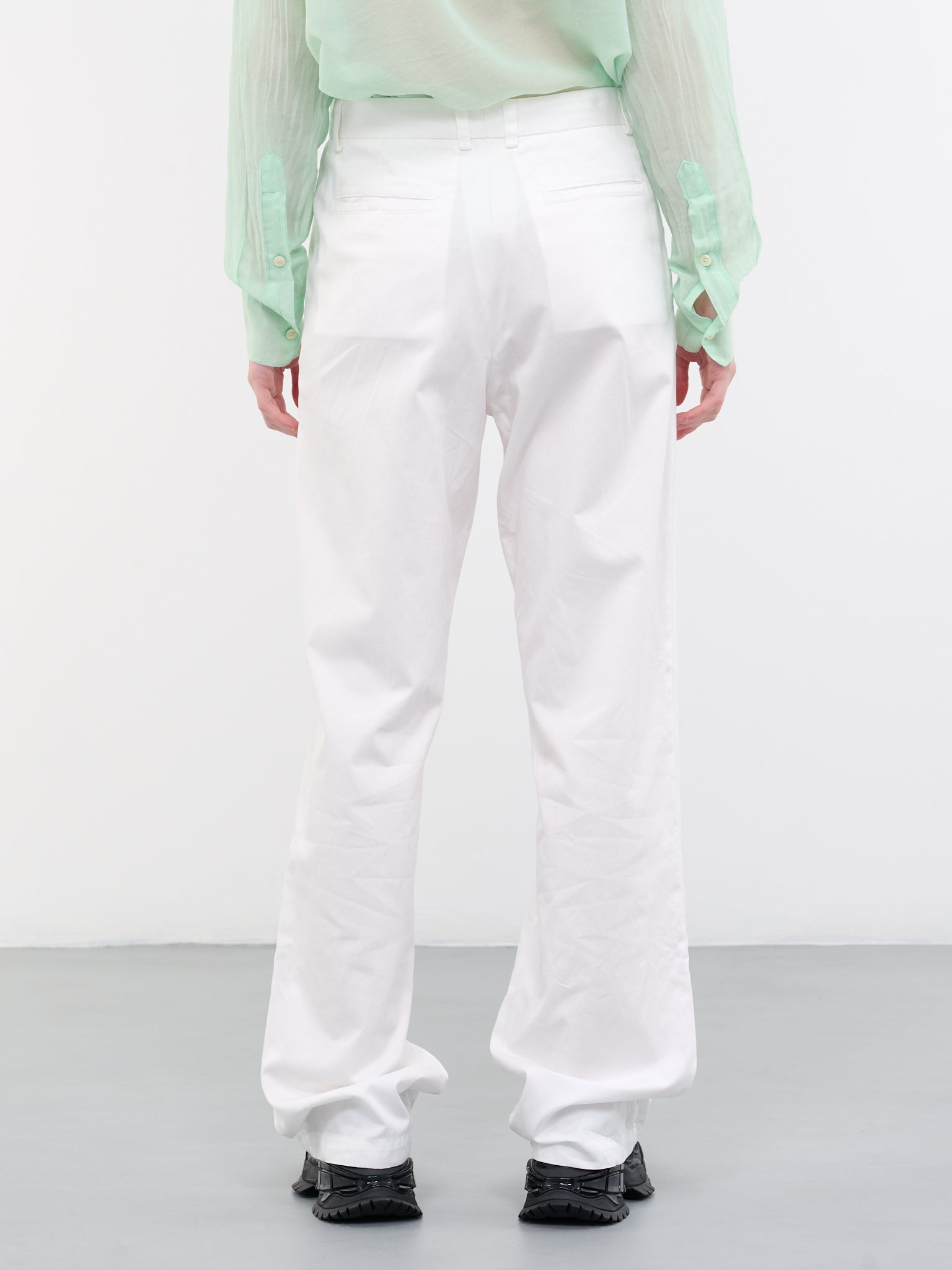 Cotton Trousers (P02A-WHITE)