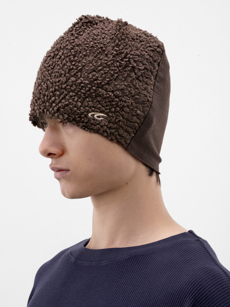 Brown Sherpa Beanie (P03-00-001BR-BROWN)