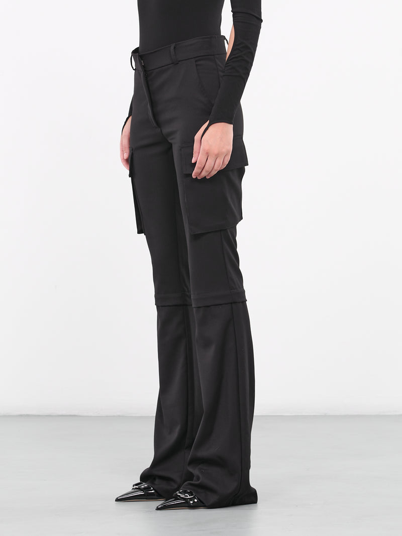 Convertible Cargo Trousers (PA023434730473-BLACK)