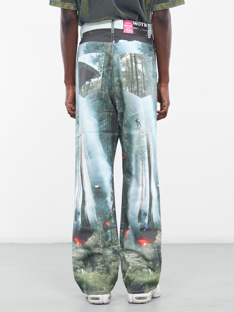 Space Baggy Denim Pants (PA220128251825-SPACE-PRINT)