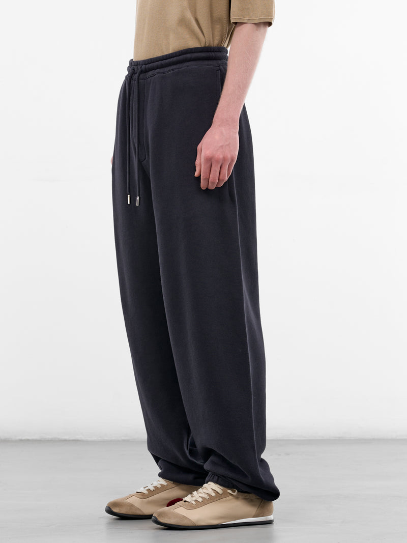 Navy Cotton Baggy Joggers (PAM00303AJ00262-DARK-NAVY)