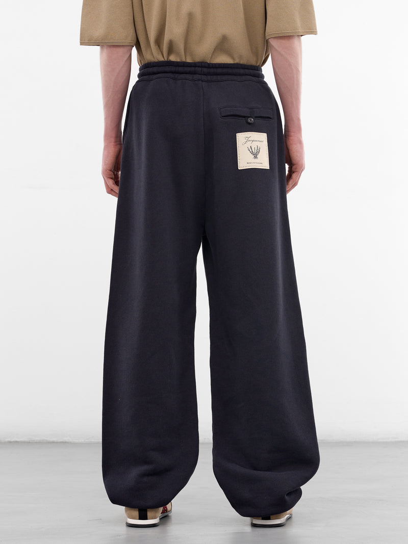 Navy Cotton Baggy Joggers (PAM00303AJ00262-DARK-NAVY)
