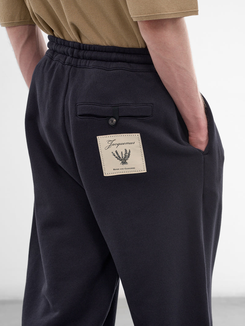 Navy Cotton Baggy Joggers (PAM00303AJ00262-DARK-NAVY)