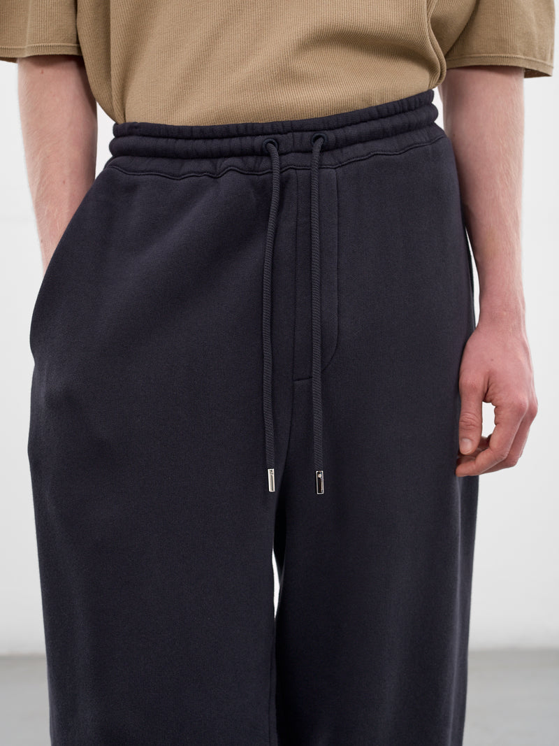 Navy Cotton Baggy Joggers (PAM00303AJ00262-DARK-NAVY)
