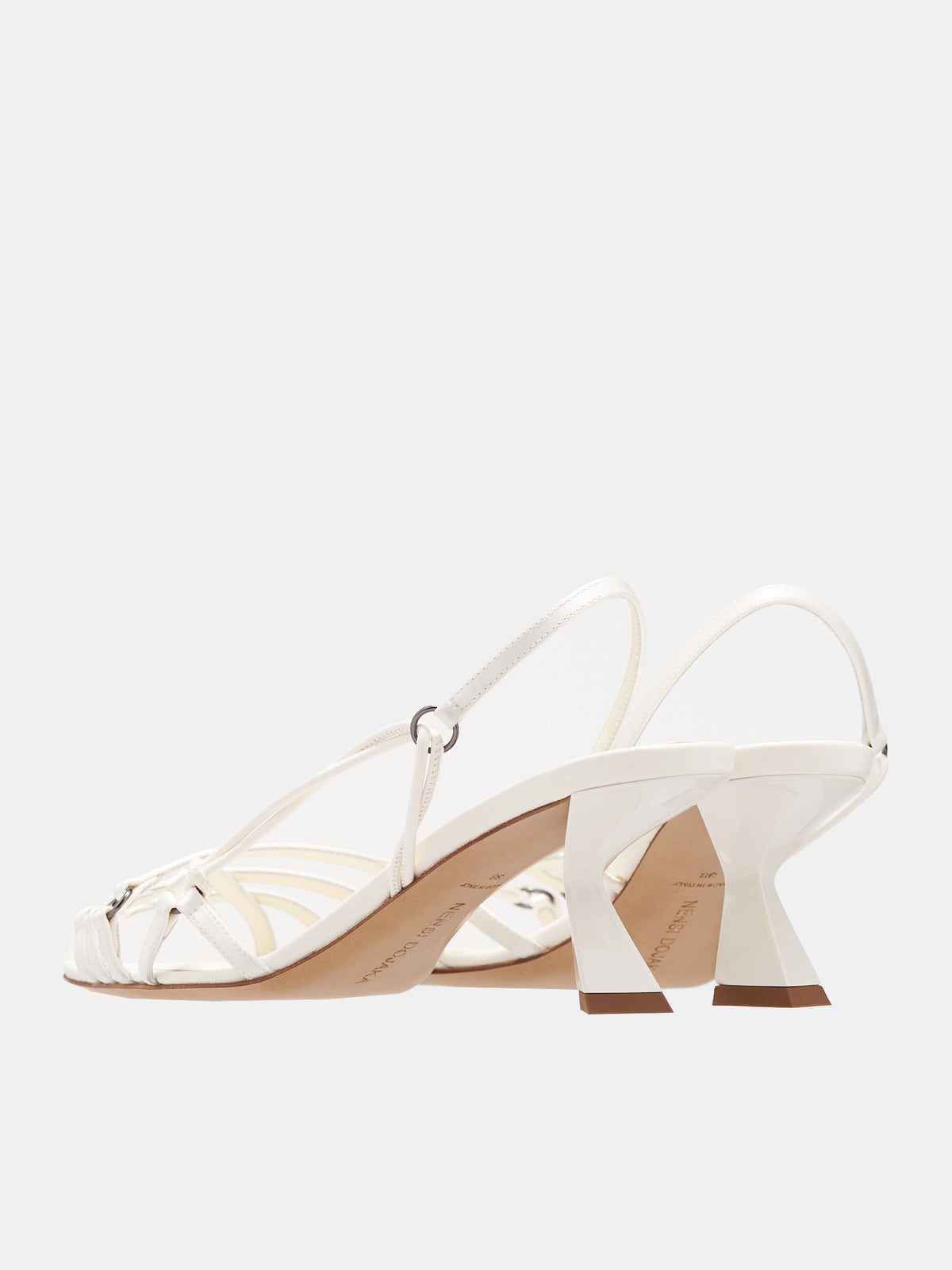 Low Heeled Sandals (PCW42025-OFF-WHITE)