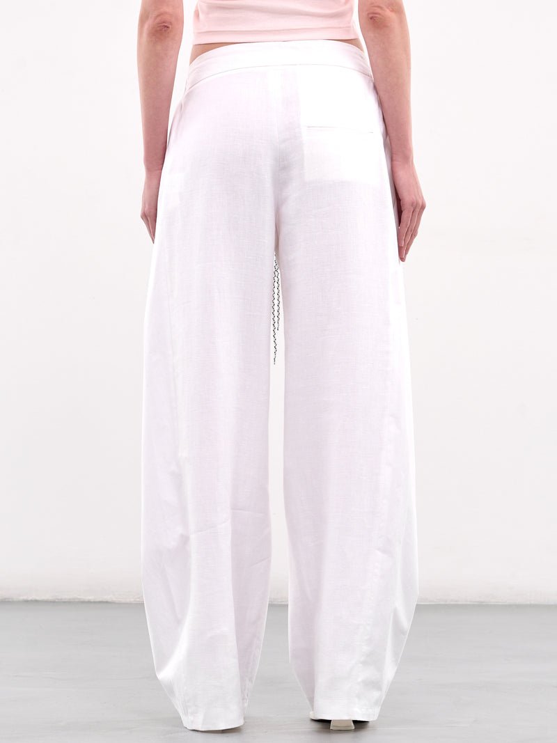 Pifty Wide Leg Trousers (PIFTY-WHITE)