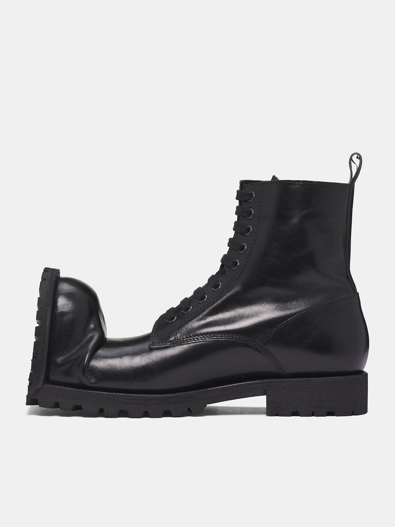CDG x KLG Crushed Toe Boots (PP-K101-001-1-BLACK)