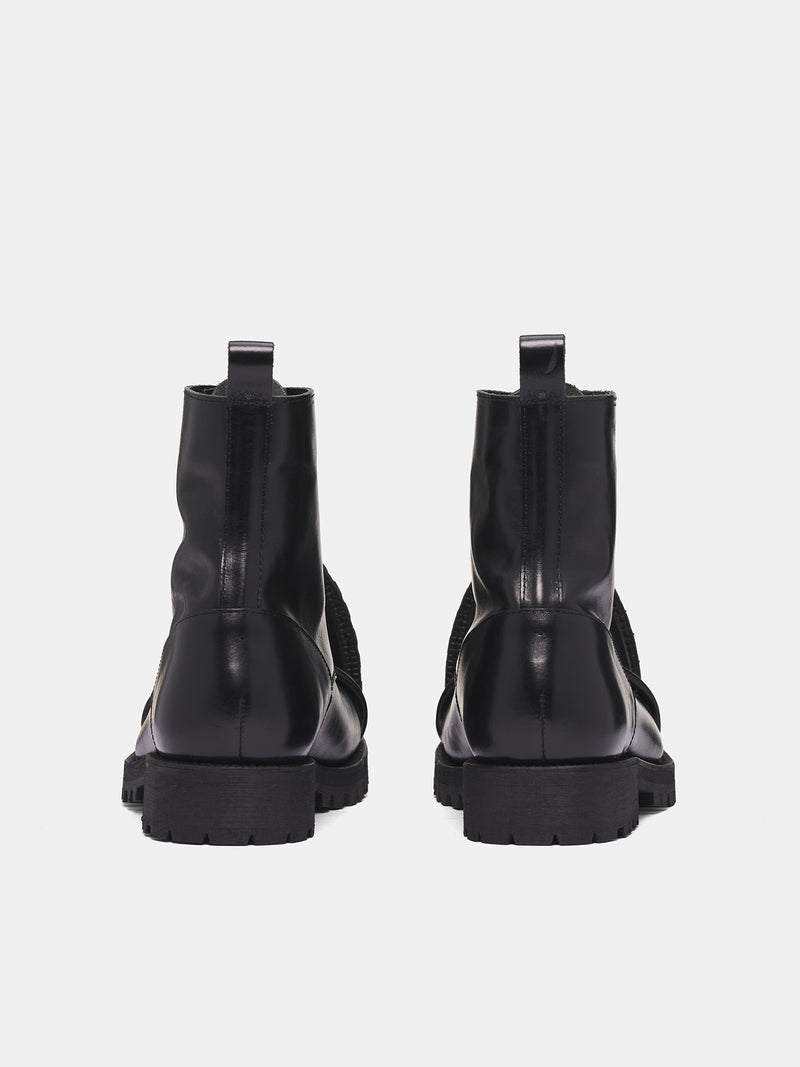 CDG x KLG Crushed Toe Boots (PP-K101-001-1-BLACK)