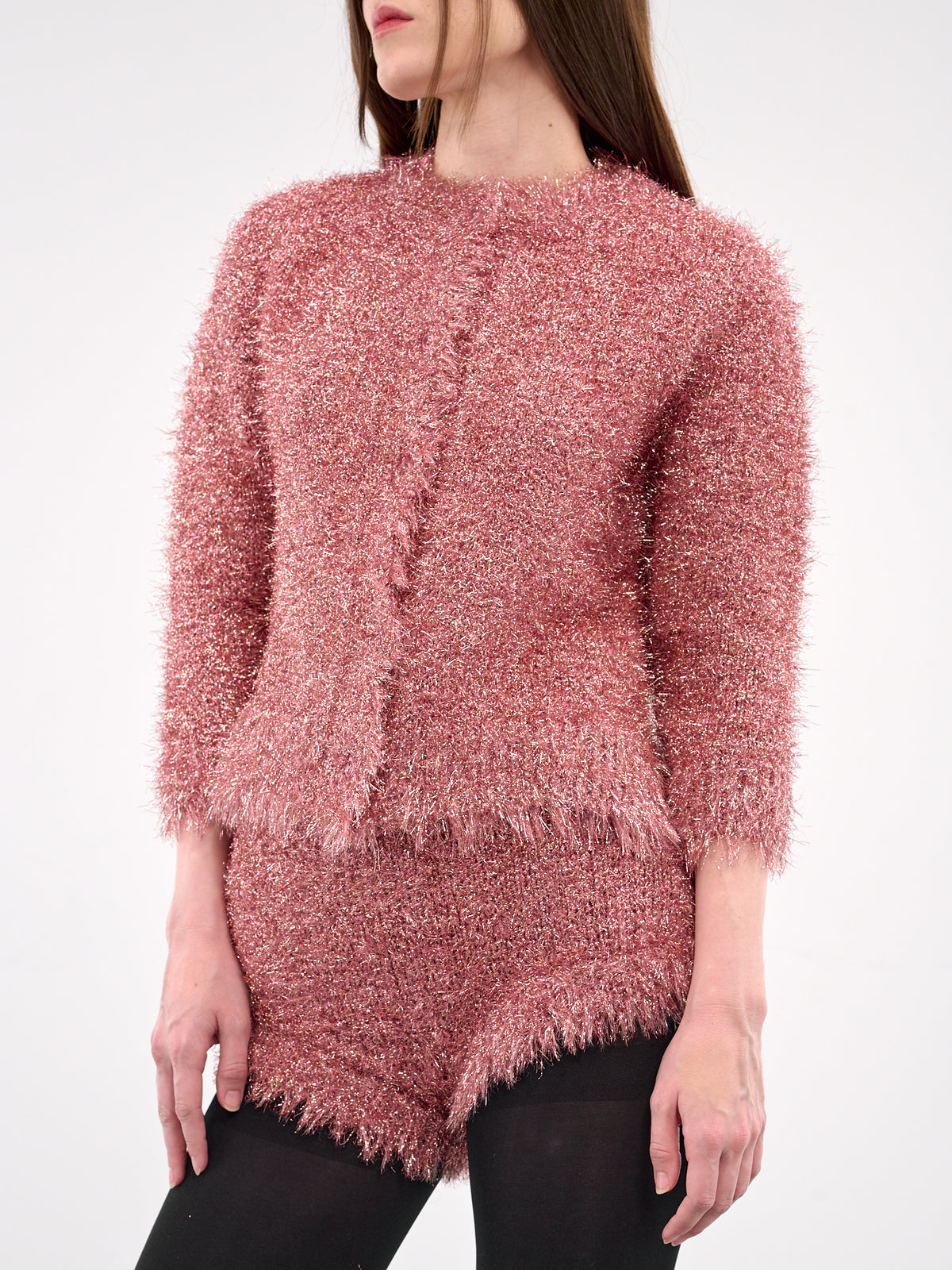 SIMONE ROCHA Tinsel Knit Jacket | H.Lorenzo - detail 2