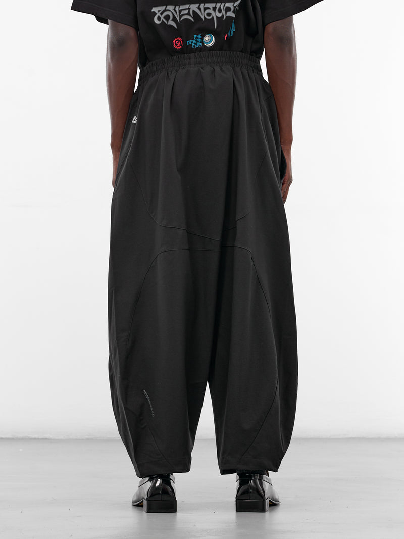 Nomad Black Nylon Baggy Pants (PT-00-EB-EUPHORIC-BLACK)