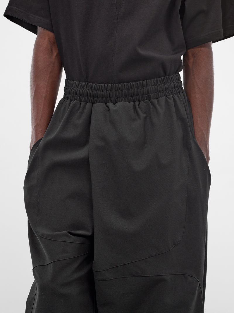 Nomad Black Nylon Baggy Pants (PT-00-EB-EUPHORIC-BLACK)