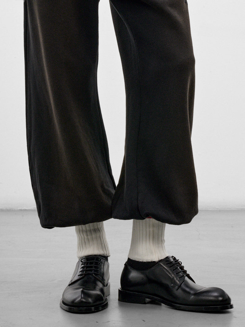 Black Cotton Fleece Joggers (PT-005-A-BLACK)