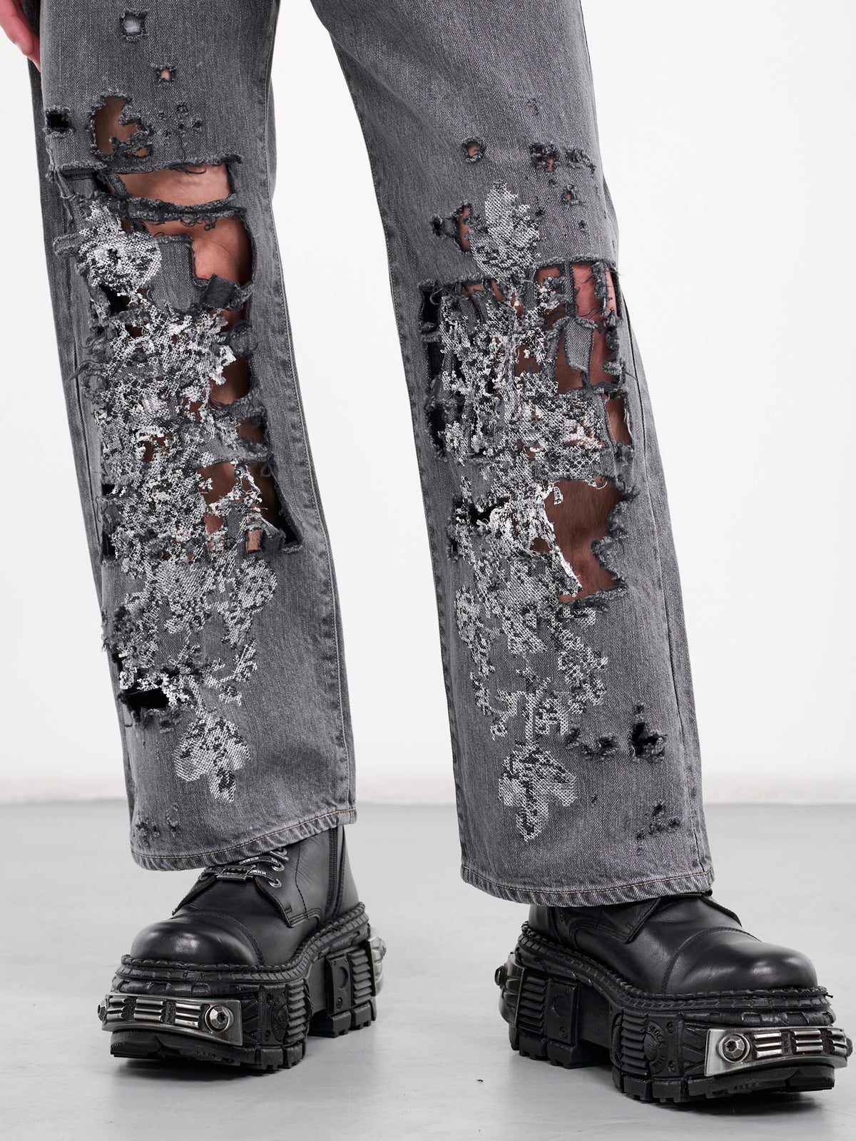 Distressed Jeans (PT-SV-NYS-1008-BLACK)