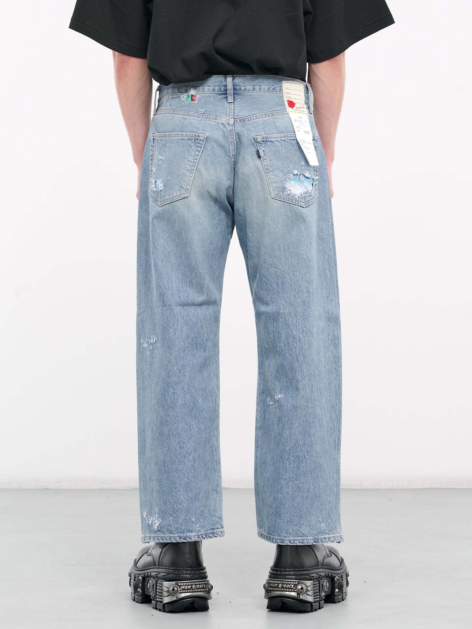 Distressed Jeans (PT-SV-NYS-1008-INDIGO)