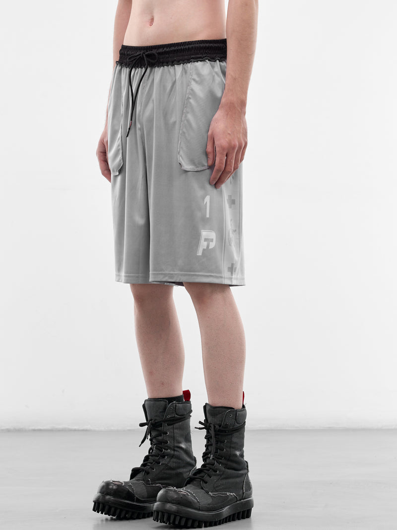 Inside-Out Football Shorts (PT07PA05USB-BLACK)