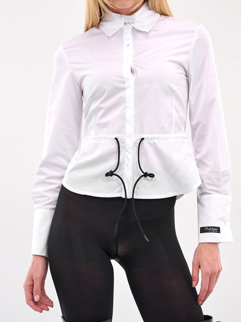 Shoelace Shirt (PT07SH02USW-WHITE)