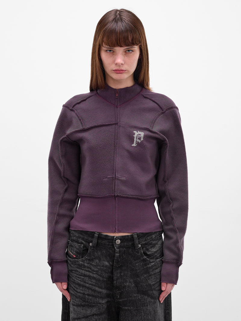 Alpha Industries x Prototypes Deconstructed Sweatshirt (PT08JE06USPL-PLUM)