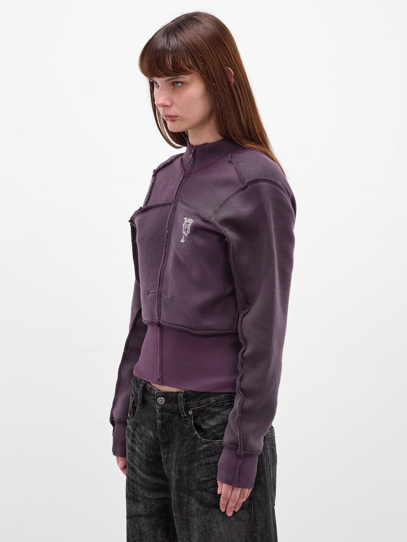 Alpha Industries x Prototypes Deconstructed Sweatshirt (PT08JE06USPL-PLUM)