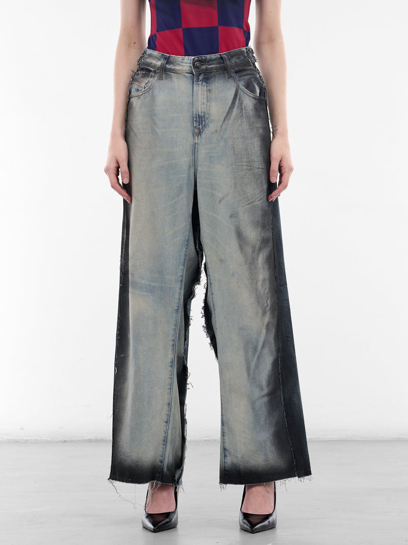 Sprayed New Denim Jeans (PT09DE11USBL-BLUE-SPRAYED)