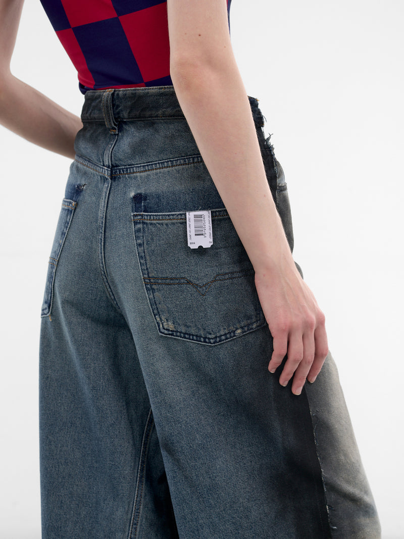 Sprayed New Denim Jeans (PT09DE11USBL-BLUE-SPRAYED)