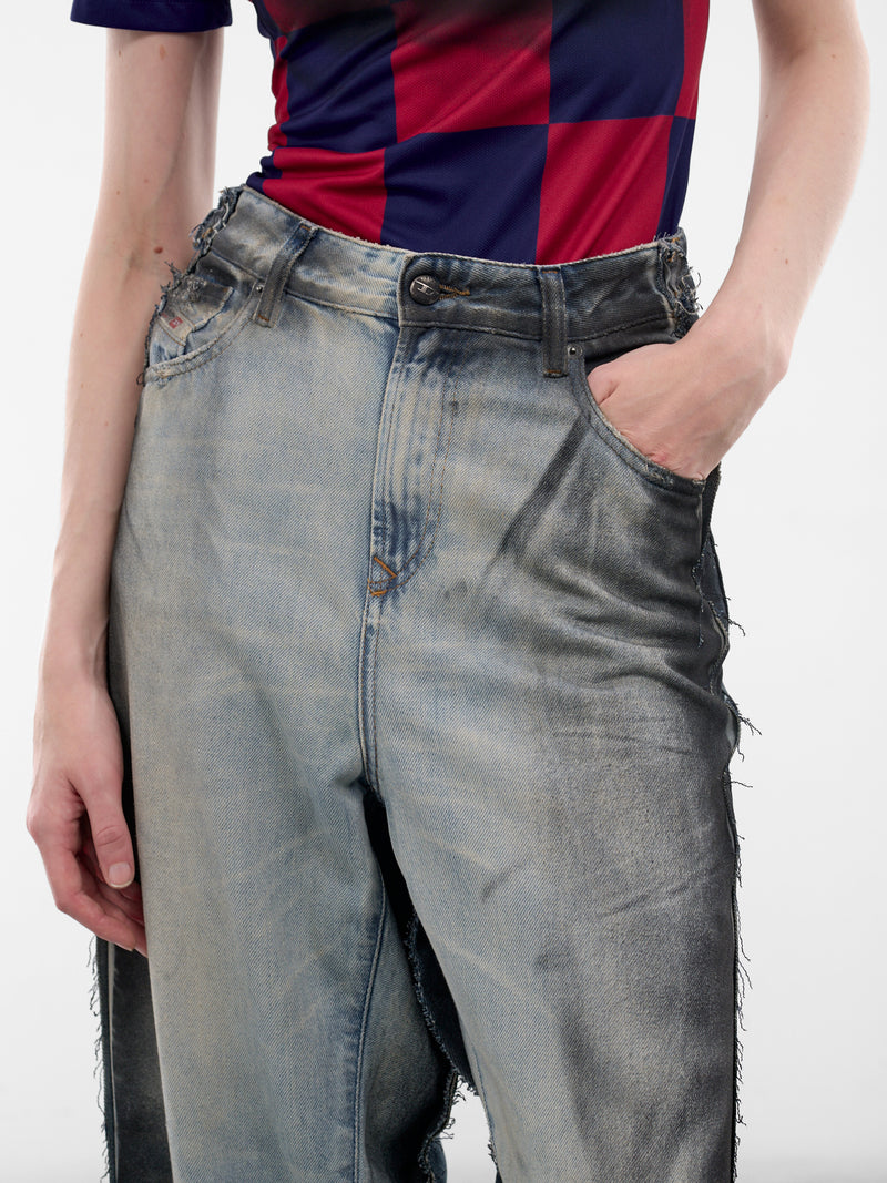 Sprayed New Denim Jeans (PT09DE11USBL-BLUE-SPRAYED)