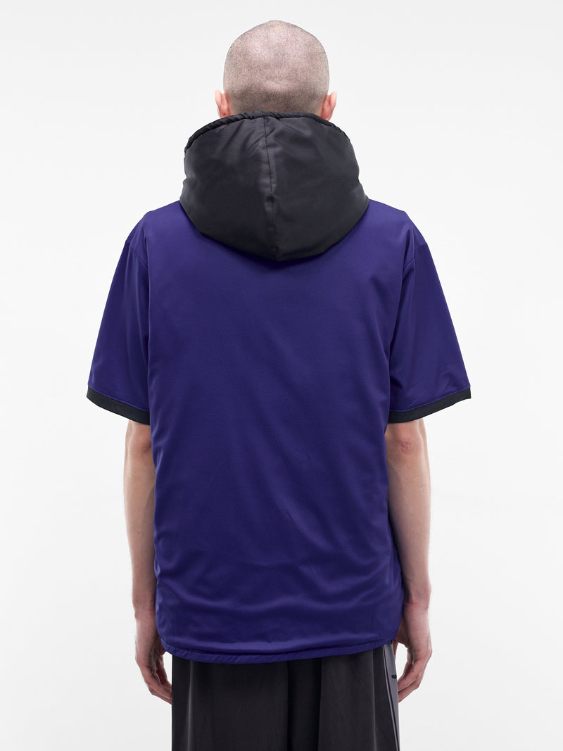 Hooded Padded Football Gilet (PT09OW07USMI-MULTI)