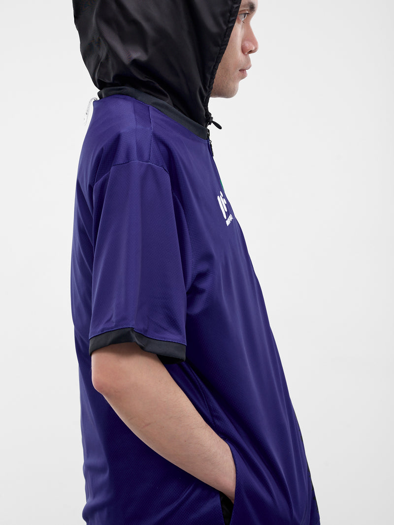 Hooded Padded Football Gilet (PT09OW07USMI-MULTI)