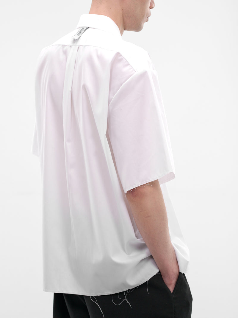 White Mindfuck Military Shirt (PT09SH02USW-WHITE)
