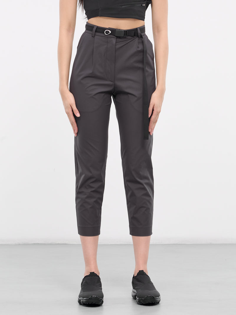 Belted Slim Pants (PT2DG-DARK-GREY)