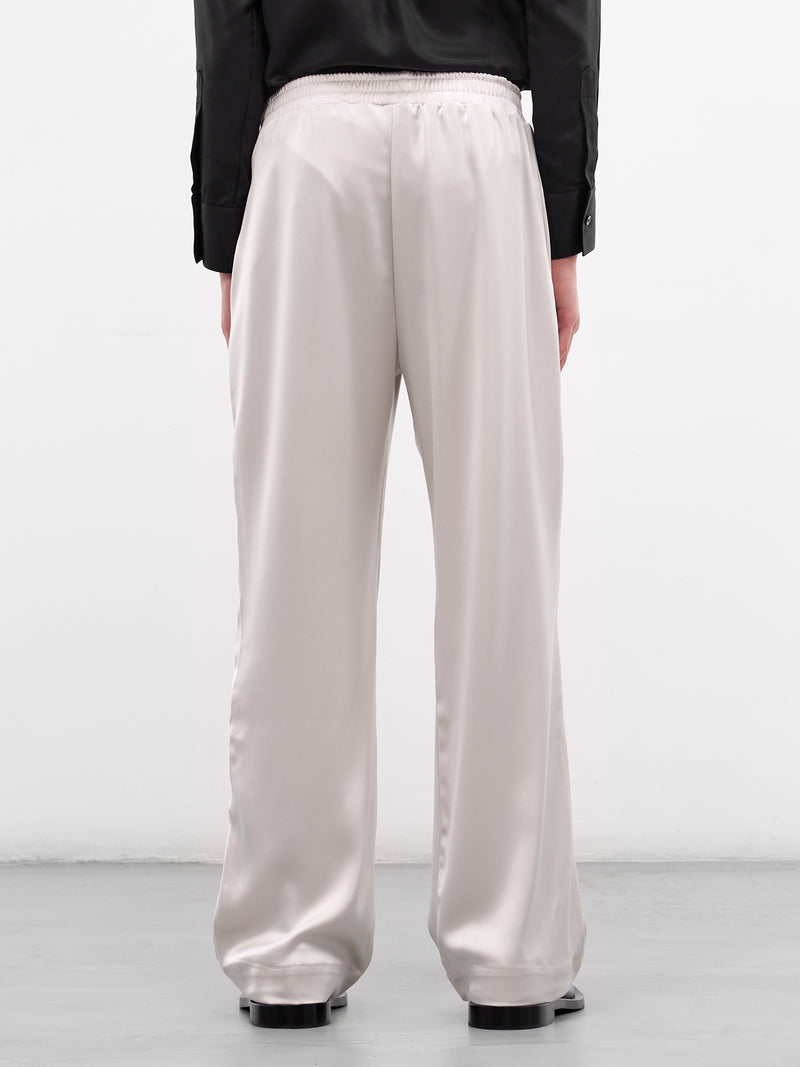 Light Gray Satin Track Pants (PT36-LIGHT)